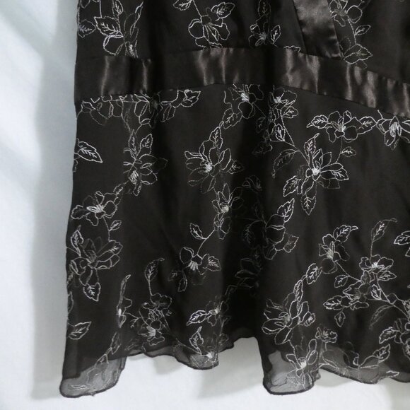 ENCORE | size 22 | Brown Floral Blouse - Picture 6 of 14